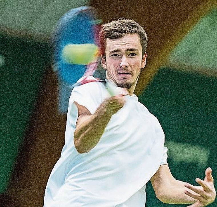 Daniil Medvedev gewann das letzte Profi-Tennisturnier in Trimbach. (Bild: ZVG)