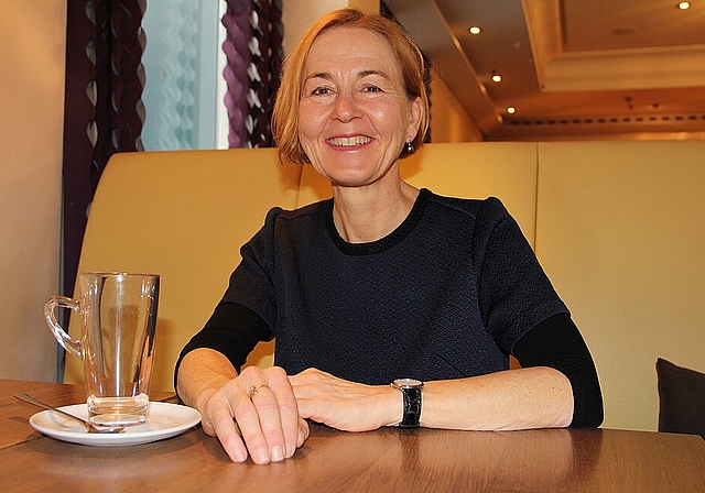 Susanne Schaffner hat auch als Regierungsrätin alte Traditionen, wie das Café am Samstag im Restaurant pure, beibehalten. (Bild: mim)