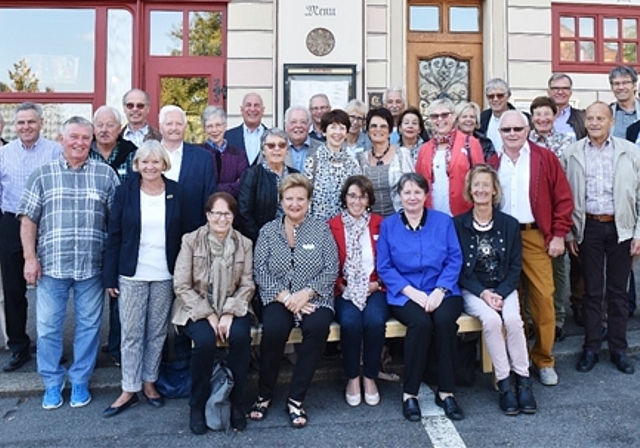 Die ig48 Olten besuchte bei ihrem Treffen die Leitstelle der SBB Olten und eine Führung durch die sanierte Oltner Stadtkirche. (Bild: ZVG)