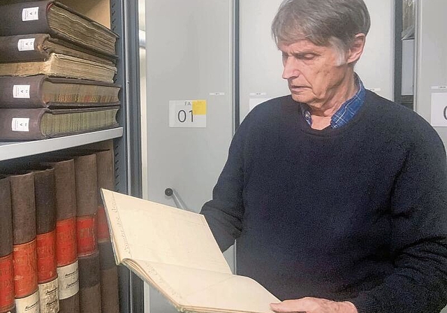 Peter Heim stöbert nach wie vor am liebsten in historischen Archiven. (Bild: CAR)