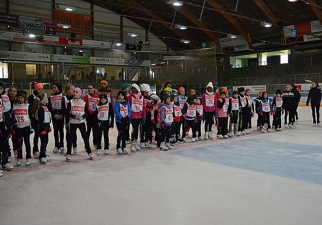 Der Eislaufclub Olten veranstaltete am vergangenen Samstag, 18. Januar einen erfolgreichen Sponsorenlauf. (Bild: ZVG)