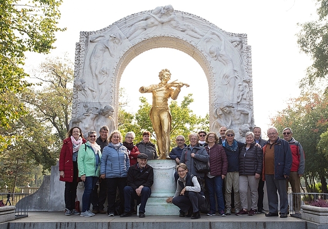 Die Mitglieder des Kirchenchors Winznau erkundeten Wien. (Bild: ZVG)