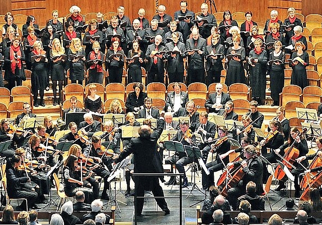 Am Sonntag, 7. April tritt das Stadtorchester wieder gemeinsam mit dem ProjektChor Olten auf. (Bild: Archiv/ZVG)