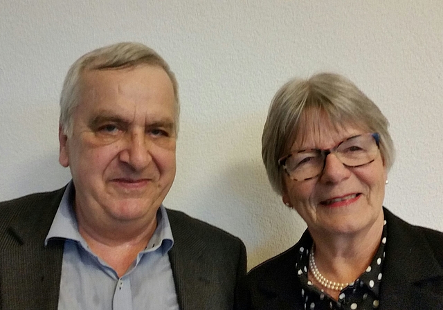 Anton Stalder (l.) und Annemarie Bichsel konnten die diesjährigen Klubmeisterschaften des Bridgeclubs Olten für sich entscheiden. (Bild: ZVG)
