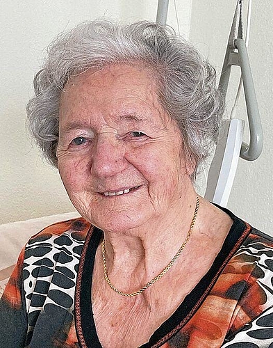 Rosa Ulrich-Freudiger konnte im Juli ihren 100. Geburtstag feiern. (Bild: AGU)
