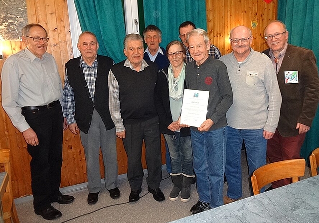 Der Vorstand von Vereinigung der Schützen-Veteranen Olten-Gösgen. (Bild: ZVG)