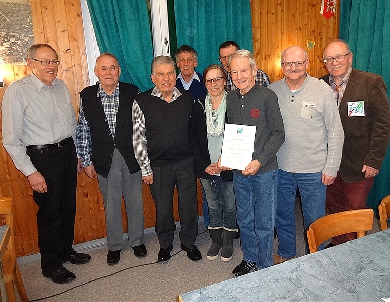 Der Vorstand von Vereinigung der Schützen-Veteranen Olten-Gösgen. (Bild: ZVG)