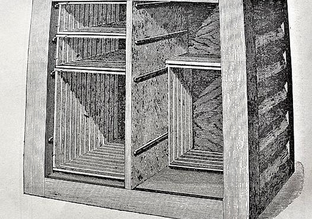 Der von Josef Jeker erfundene Bienenkasten wurde als Schweizerkasten überall verwendet. (Bild: ZVG)
