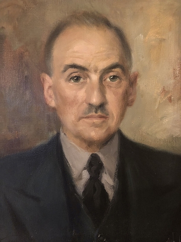 Er war Turner und Firmenchef: Porträt von Oskar Disteli senior. (Bild: ZVG/Tatjana Disteli, Olten)