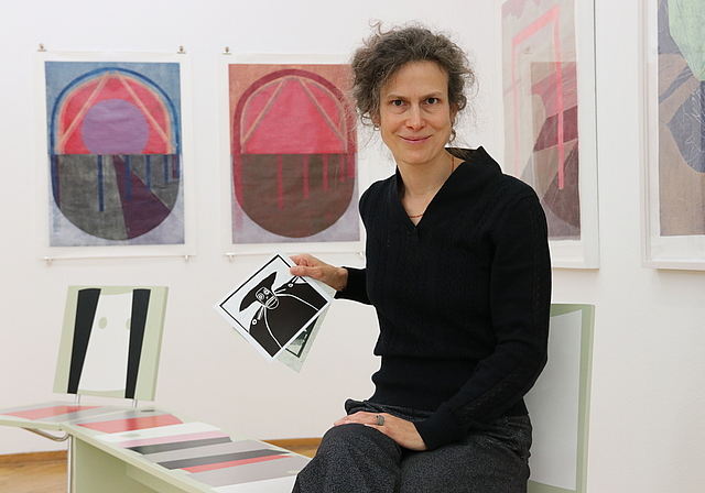 Katja Herlach, stellvertretende Direktorin des Kunstmuseums Olten (Bild: mim)