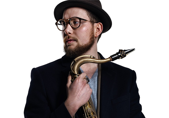 Saxophonist Simon Spiess stellt am Samstag in Aarburg sein erstes Solo-Album vor. ZVG 