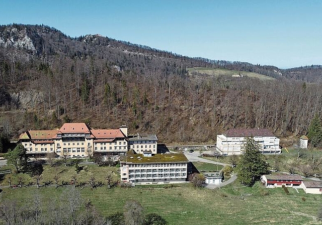 Seit Montag wird die ehemalige Höhenklinik Allerheiligenberg ob Hägendorf als Asylunterkunft genutzt. (Bild: Archiv Bruno Kissling)
