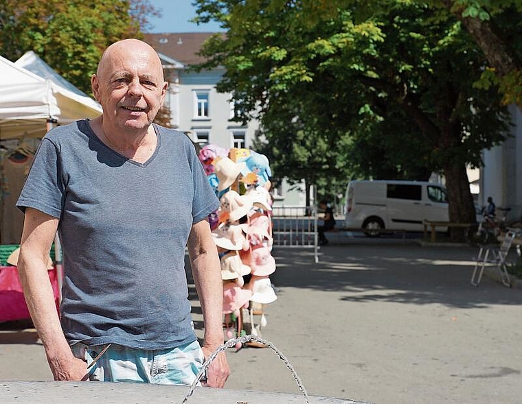 Fredi Köbeli geniesst seinen Ruhestand. Fast täglich, sagt er, sei er in der Stadt anzutreffen. (Bild: Achim Günter)