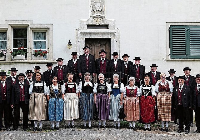 Der Jodlerklub Olten will sich im nächsten Jahr am Nordwestschweizerischen Jodlerfest in Bad Zurzach für das Eidgenössische Jodlerfest qualifizieren. (Bild: ZVG)
