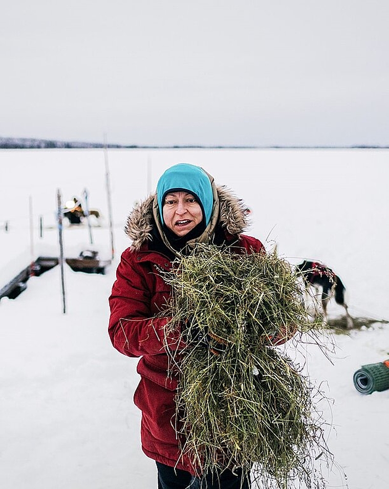 Die Oltnerin Silvia Lerch ist in der «DOK»-Serie: Abenteuer Lappland – Tour des Lebens» zu sehen, in der sie 200 Kilometer mit einem eigenen Gespann von jeweils sechs Huskys zurücklegt. Dabei ist sie für ihre Tiere verantwortlich und muss dies