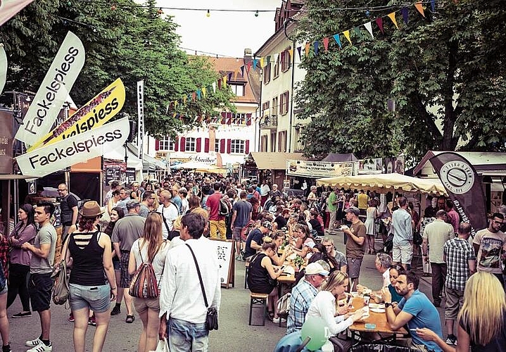 Essen, was das Herz begehrt: Streetfood Festival in Olten. (Bilder: ZVG)