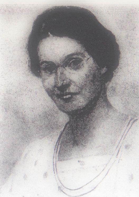 Abdruck eines durch die Zürcher Malerin Dora Hauth gemaltes Porträts. (Bild: ZVG)