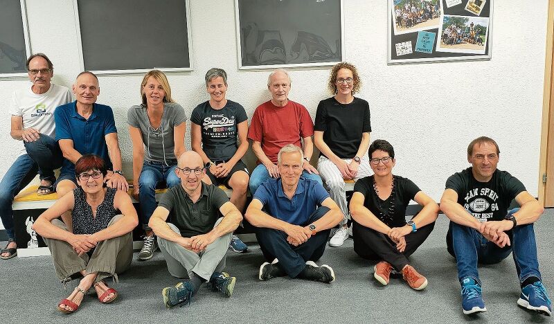 Die Gruppenleitung der Laufgruppe Niederamt mit Präsidentin Evelyne Scheuss (vorne links). (Bilder: ZVG)